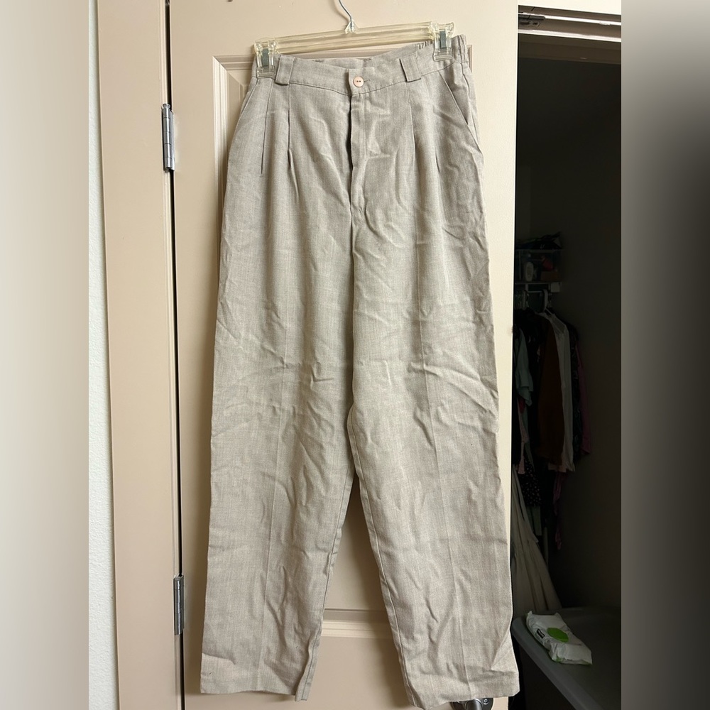 tan women’s dress pants/trousers